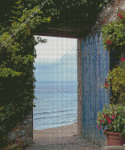 Open Door To Sea Diamond Painting