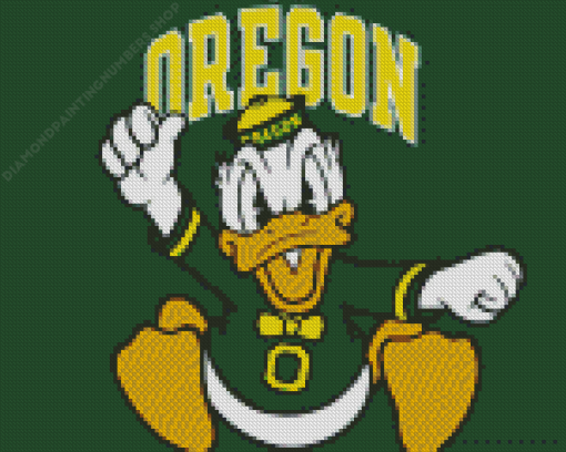 Oregon Ducks Diamond Painting