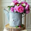 Peonies In Vase Diamond Painting