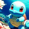 Pokemon Squirtle Diamond Painting