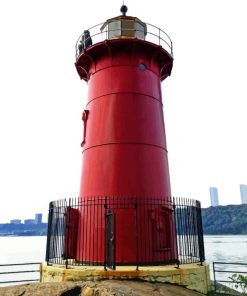 Red Lighthouse Diamond Painting