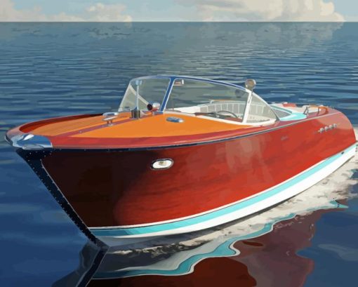 Riva Aquarama Diamond Painting