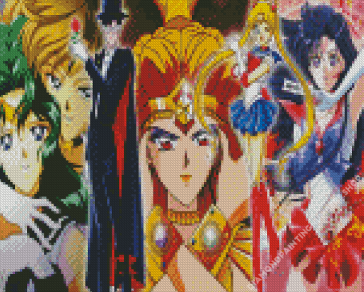 Sailor Scout Diamond Painting