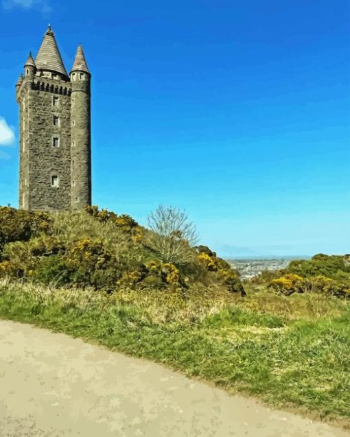 Scrabo Tower Diamond Painting