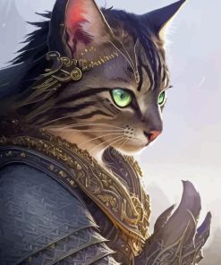 Tabaxi Cat Diamond Painting