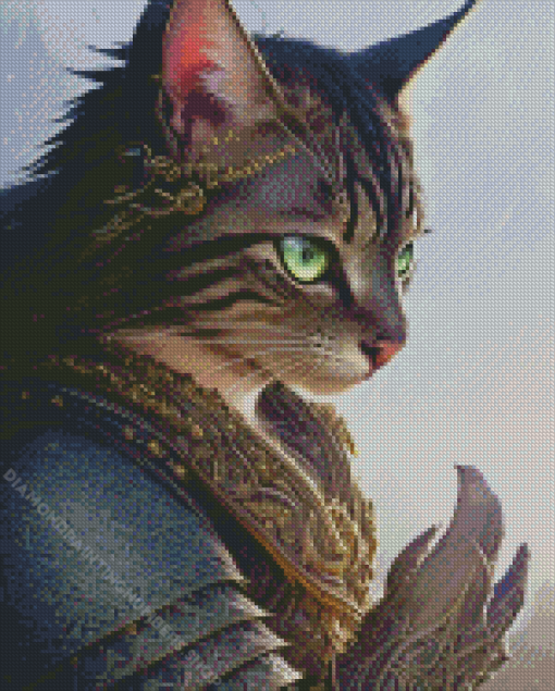 Tabaxi Cat Diamond Painting