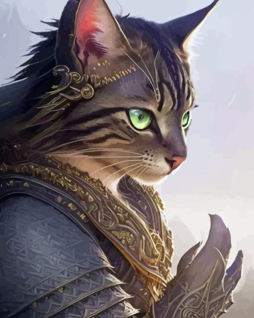 Tabaxi Cat Diamond Painting