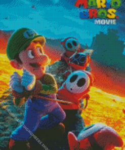 The Super Mario Bros Movie Diamond Painting