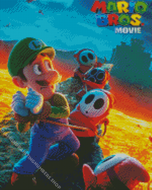 The Super Mario Bros Movie Diamond Painting