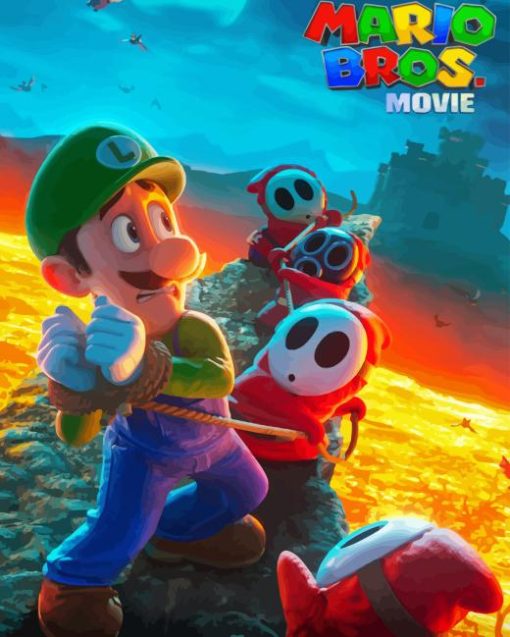 The Super Mario Bros Movie Diamond Painting