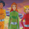 Totally Spies Diamond Painting