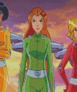 Totally Spies Diamond Painting