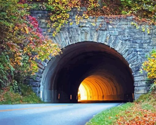 Tunnel Diamond Painting