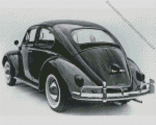 Vintage Volkswagen Bug Diamond Painting