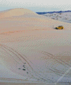 White Sand Dunes Diamond Painting