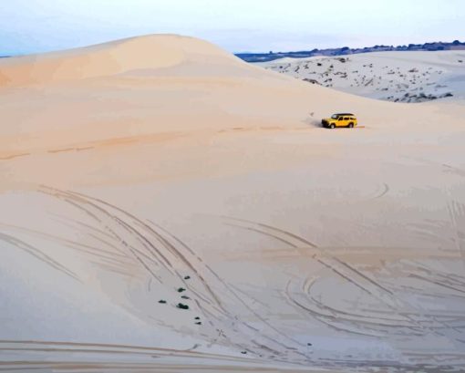 White Sand Dunes Diamond Painting