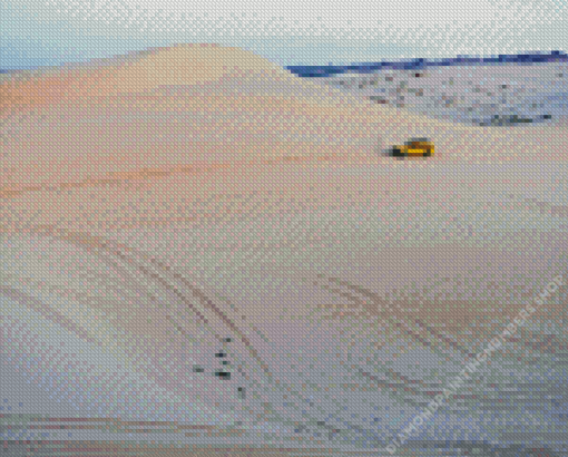 White Sand Dunes Diamond Painting