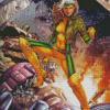 X Men Rogue Diamond Painting