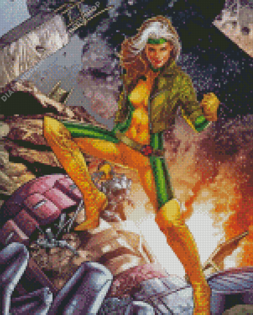 X Men Rogue Diamond Painting