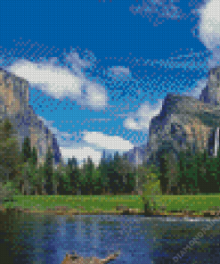 Yosemite Valley Diamond Painting