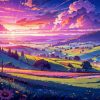 Anime Landscape Diamond Painting