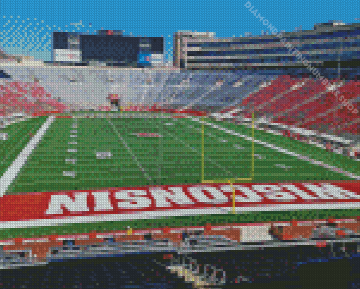 Camp Randall Diamond Painting