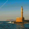 Chania Lighthouse Diamond Painting