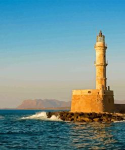 Chania Lighthouse Diamond Painting