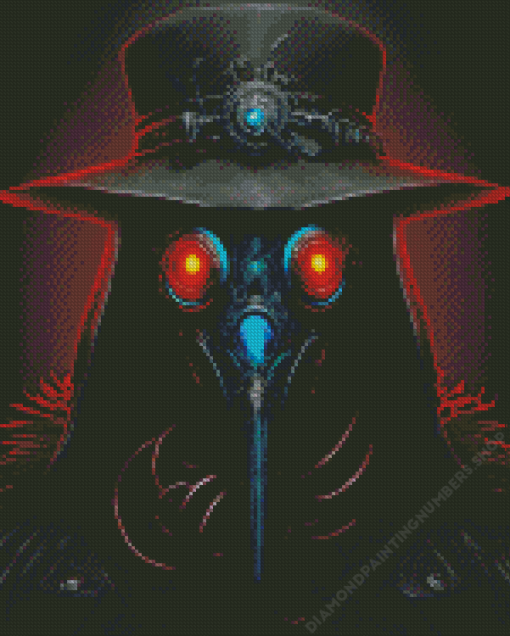 Cool Plague Mask Diamond Painting