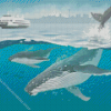 Humpback Whales Diamond Painting