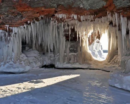 Ice Cave Diamond Painting