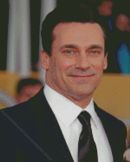 Jon Hamm Diamond Painting