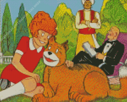 Little Orphan Annie Diamond Painting