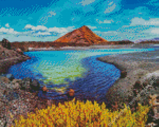 Lnzarote Landscape Diamond Painting