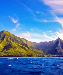 Napali Coast Diamond Painting