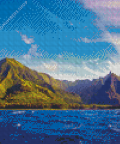 Napali Coast Diamond Painting