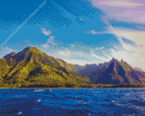 Napali Coast Diamond Painting