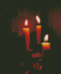 Old Candle Diamond Painting