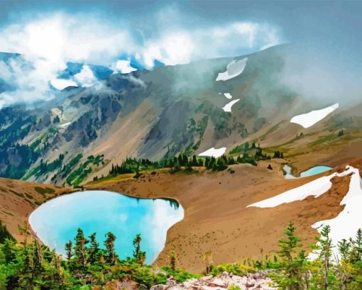 Olympic National Park Diamond Painting