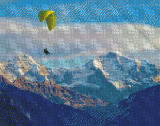 Paragliding Diamond Painting