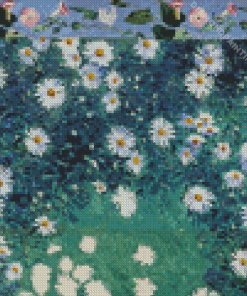 Parterre de Marguerites Diamond Painting