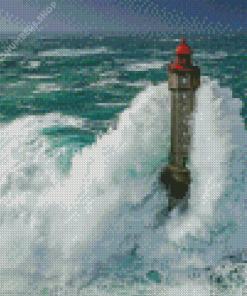 Phare De La Jument Diamond Painting