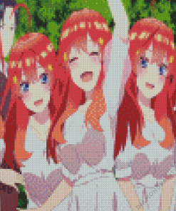 Quintessential Quintuplets Diamond Painting