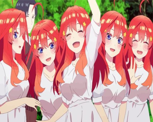 Quintessential Quintuplets Diamond Painting