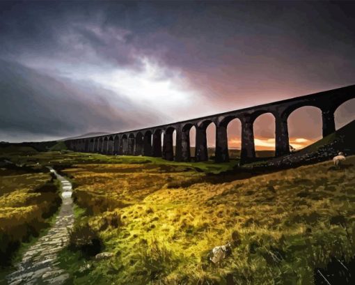 Ribblehead Viaduct Diamond Painting