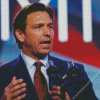 Ron Desantis Diamond Painting