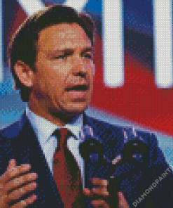 Ron Desantis Diamond Painting