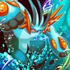 Swampert Diamond Painting