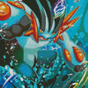 Swampert Diamond Painting