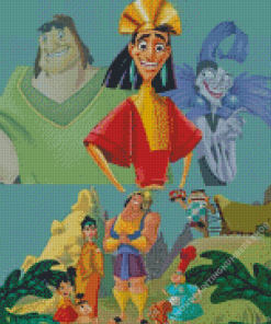 The Emperors New Groove Diamond Painting